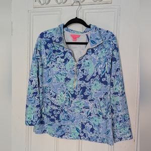 Lilly Pulitzer size large skipper popover